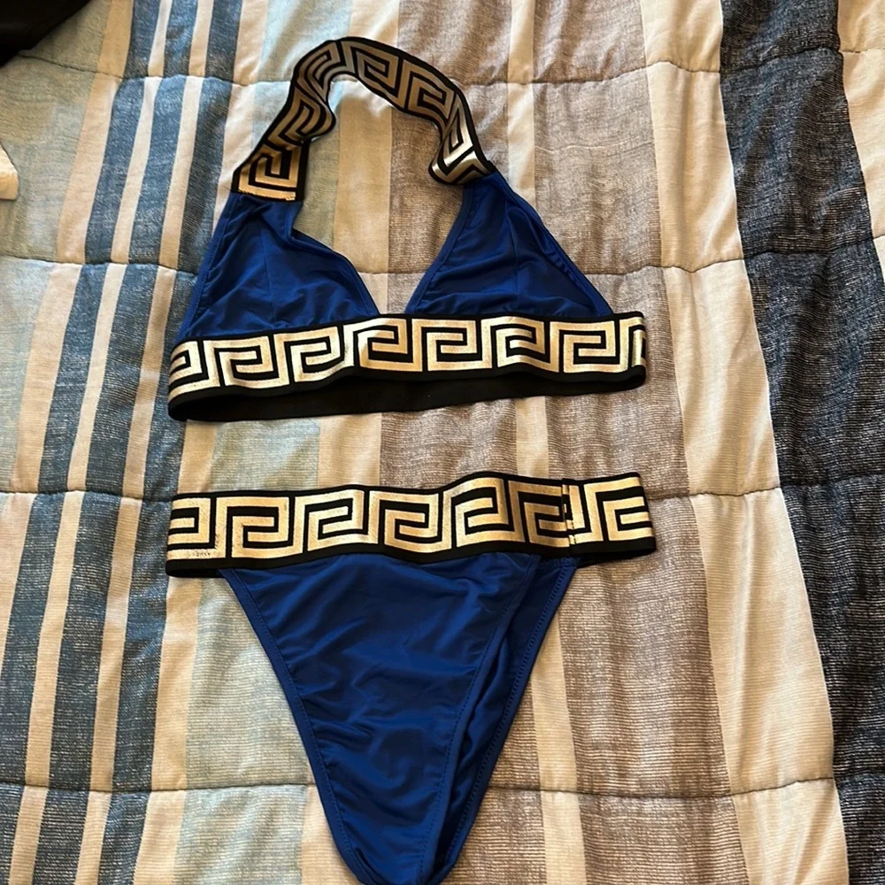 Greek Key Bikini - Picture 1 of 7